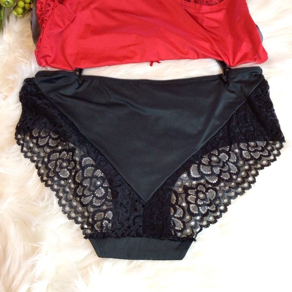 Lady Princess Intimates 3 Pack Queen Lace Back Briefs Panties Size 1X - Picture 4 of 5